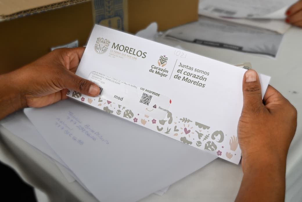 Gobierno de Morelos realiza entrega de 3 mil 500 tarjetas de “Corazón de Mujer”