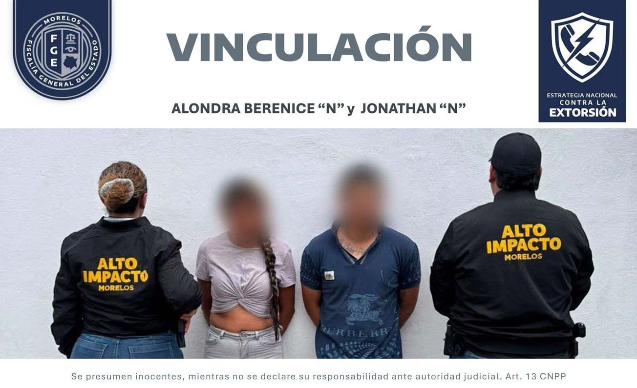 Pareja es vinculada a proceso por extorsión