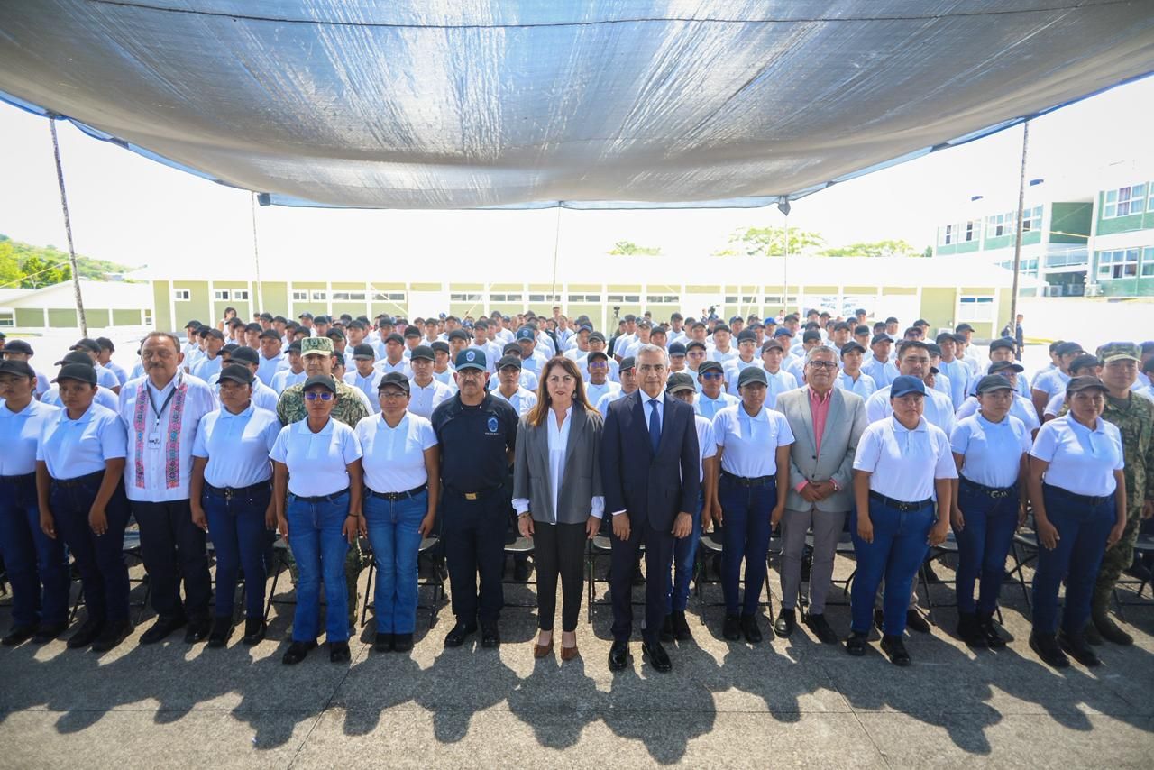 Inician formación 131 nuevos cadetes para reforzar la seguridad en Morelos