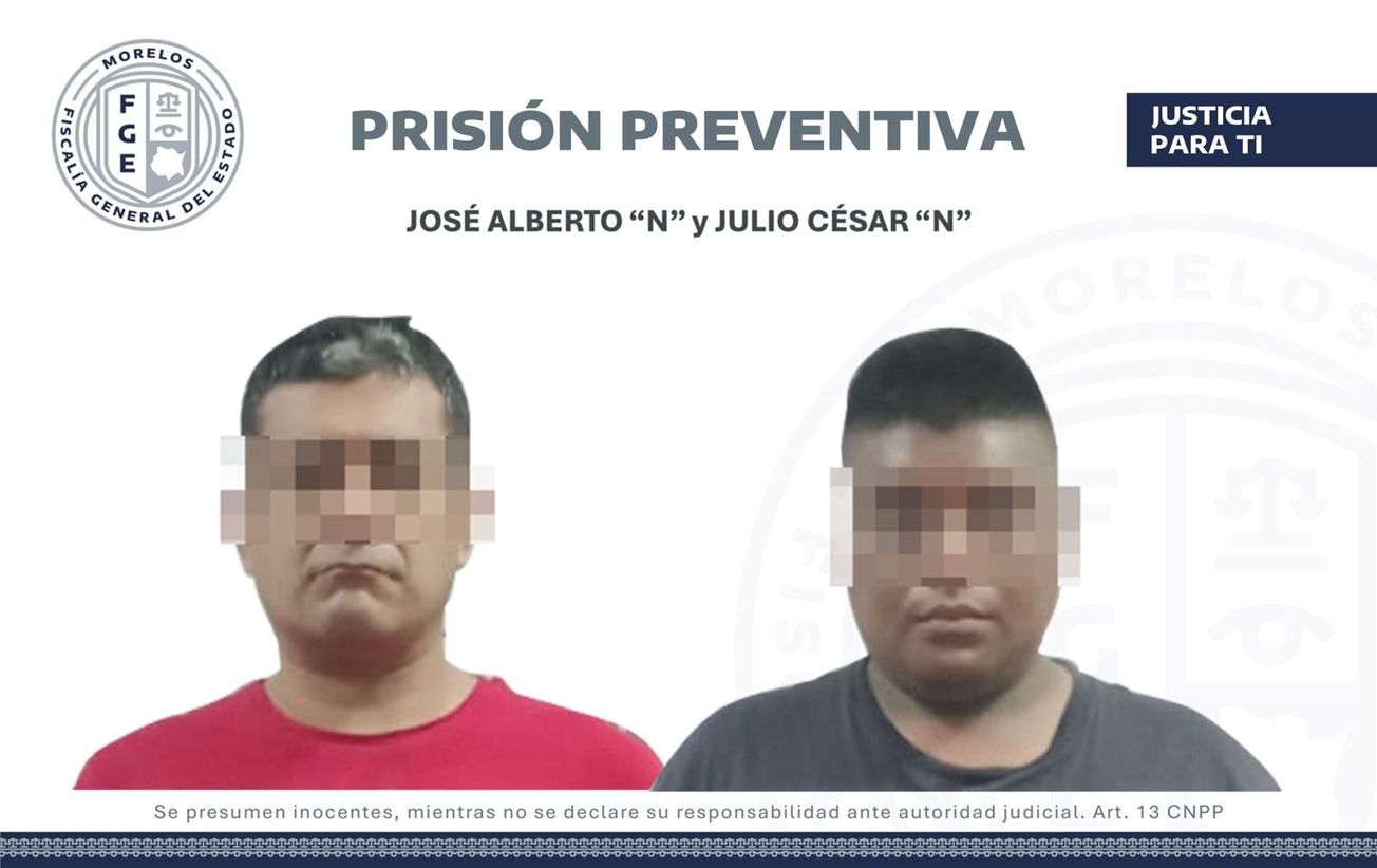 Prisión preventiva para dos acusados de homicidio en Tlaquiltenango