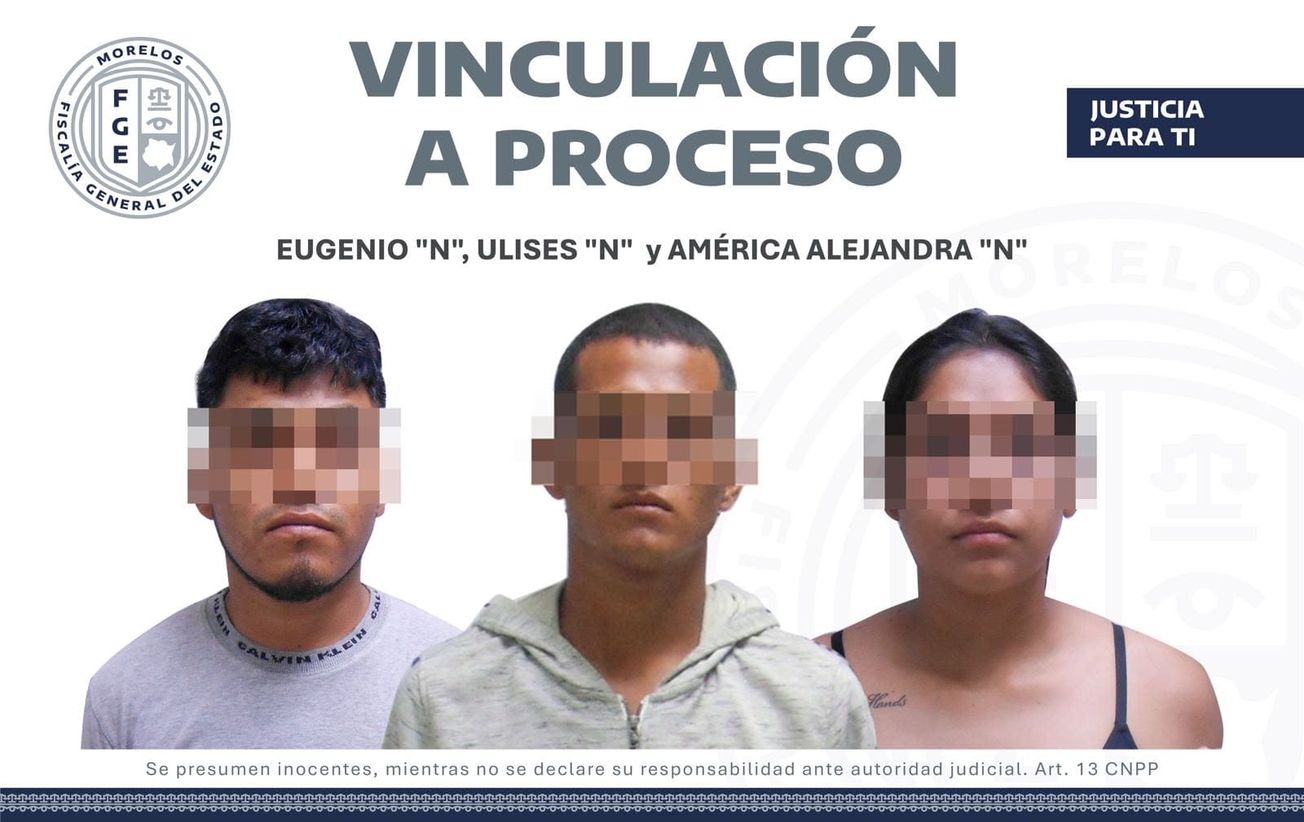 Vinculan a proceso a tres presuntos implicados por tres fallecidos en Yautepec