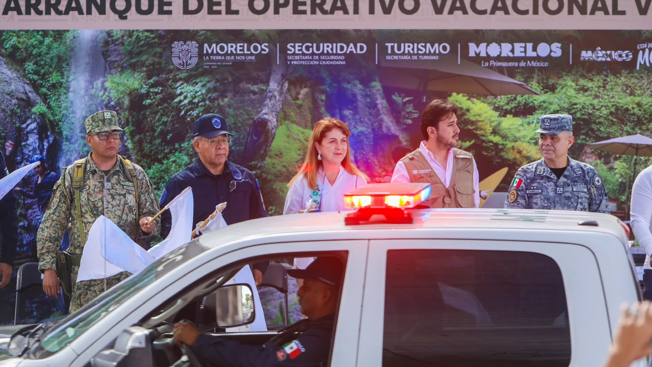 Despliega Gobierno de Morelos Operativo Vacacional Verano 2026