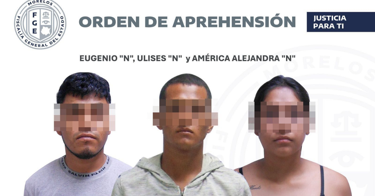 Detienen a tres personas por caso investigado en Yautepec
