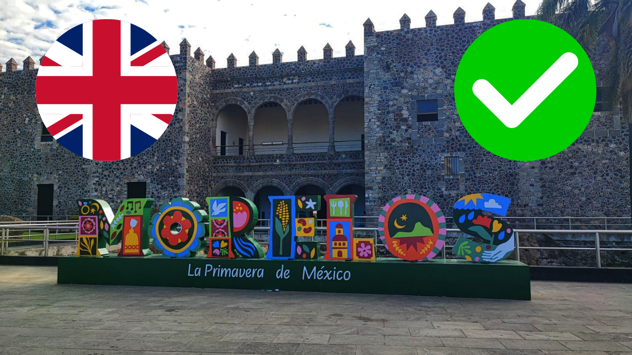 Morelos queda fuera de la alerta de viaje del Reino Unido rumbo al México vs Inglaterra