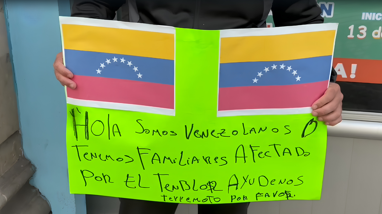 Venezolanos en Morelos recolectan ayuda para damnificados por sismo