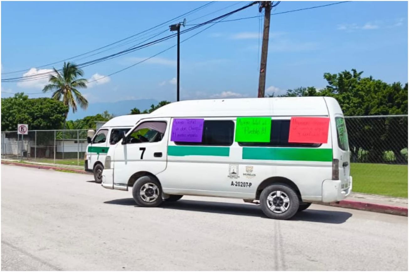 Retienen unidades de la Ruta 7 en Jojutla