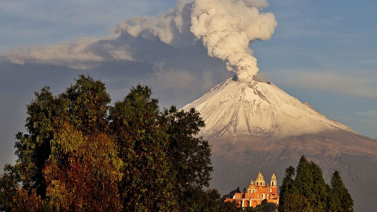 Listas las rutas de evacuación del volcán Popocatépetl