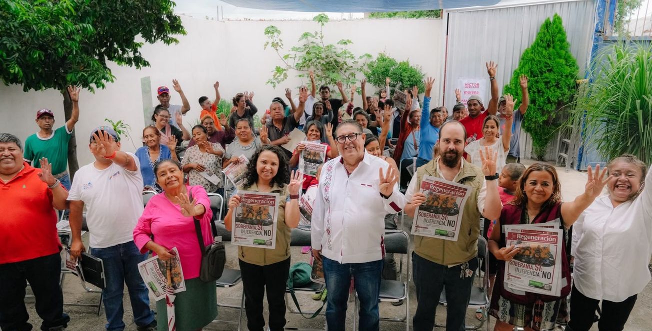 Víctor Mercado llama a fortalecer la soberanía nacional desde Morelos