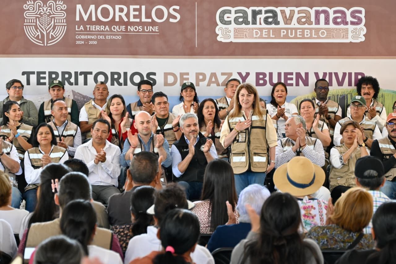 Caravanas del Pueblo llegan por primera vez a Atlatlahucan