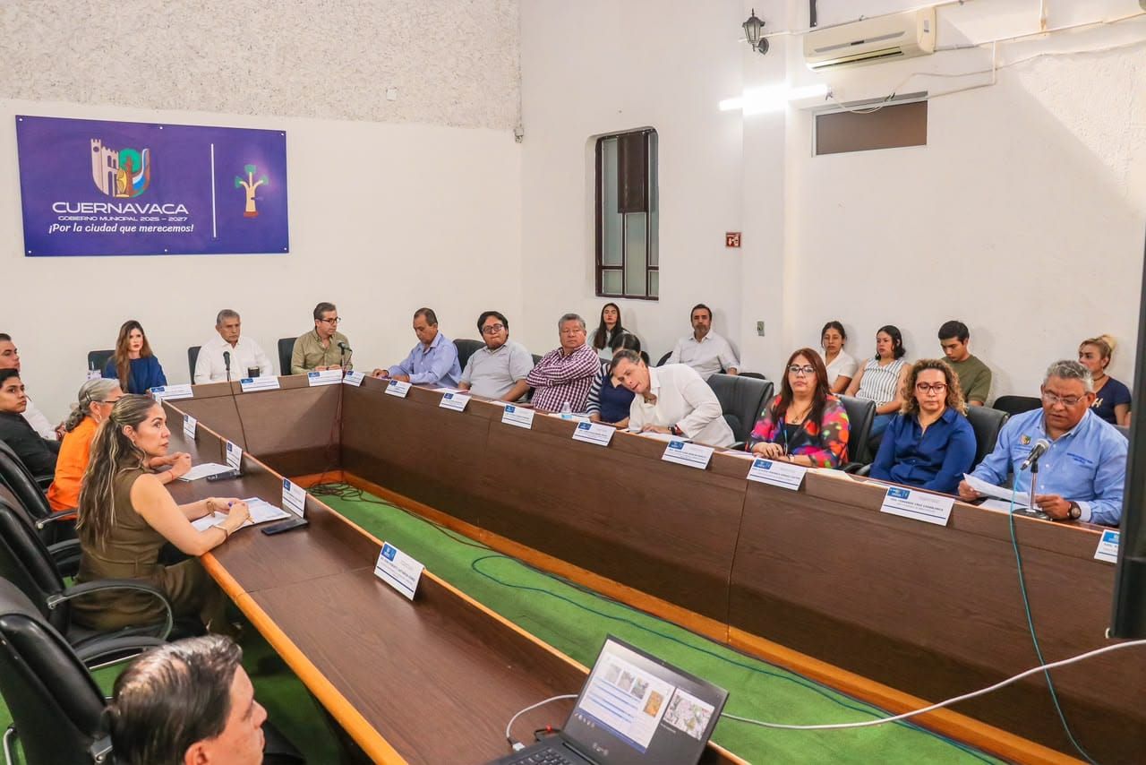 Ayuntamiento de Cuernavaca aprueba obras para mejorar vialidades del municipio