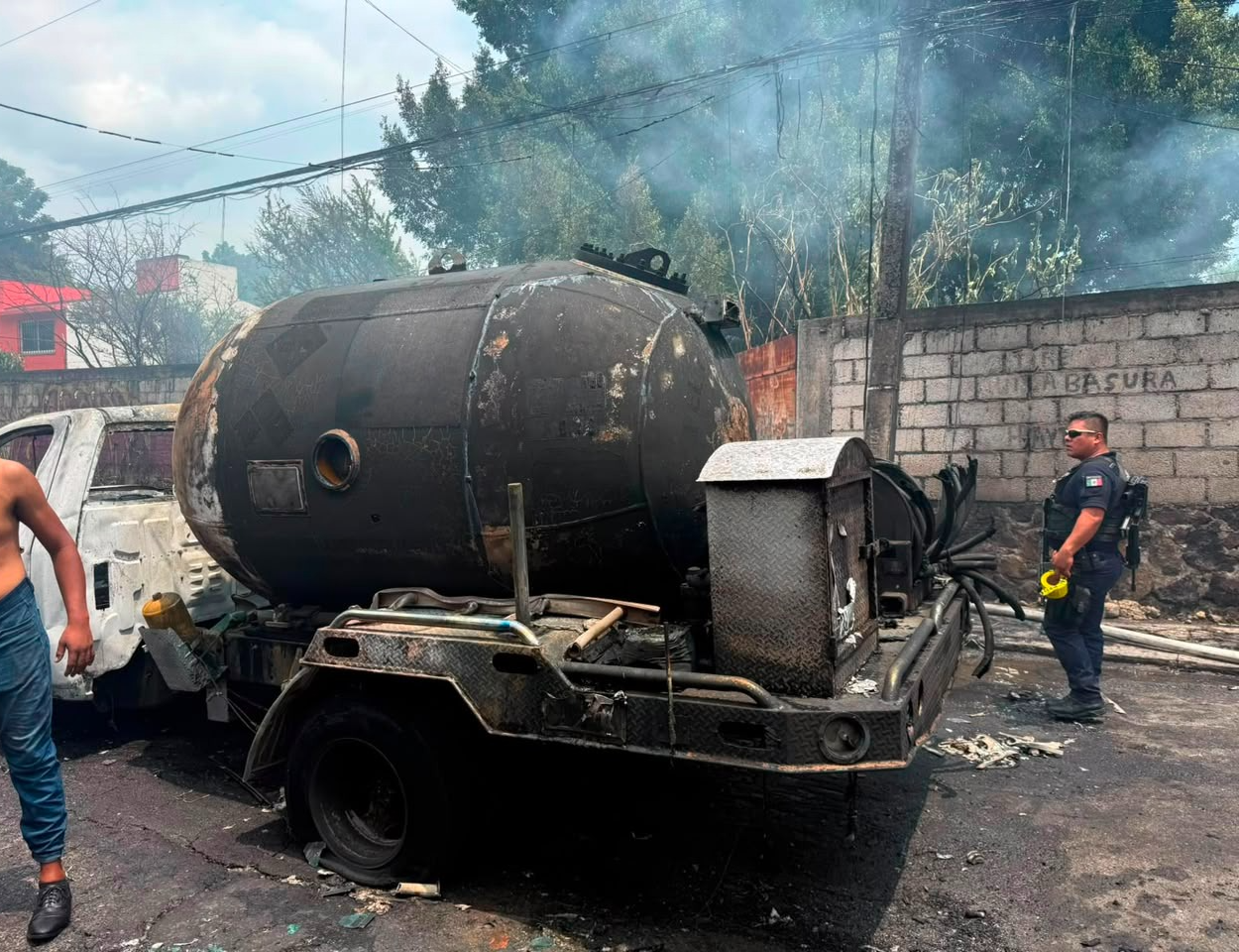 Explosión de pipa de gas deja 20 heridos en Cuernavaca