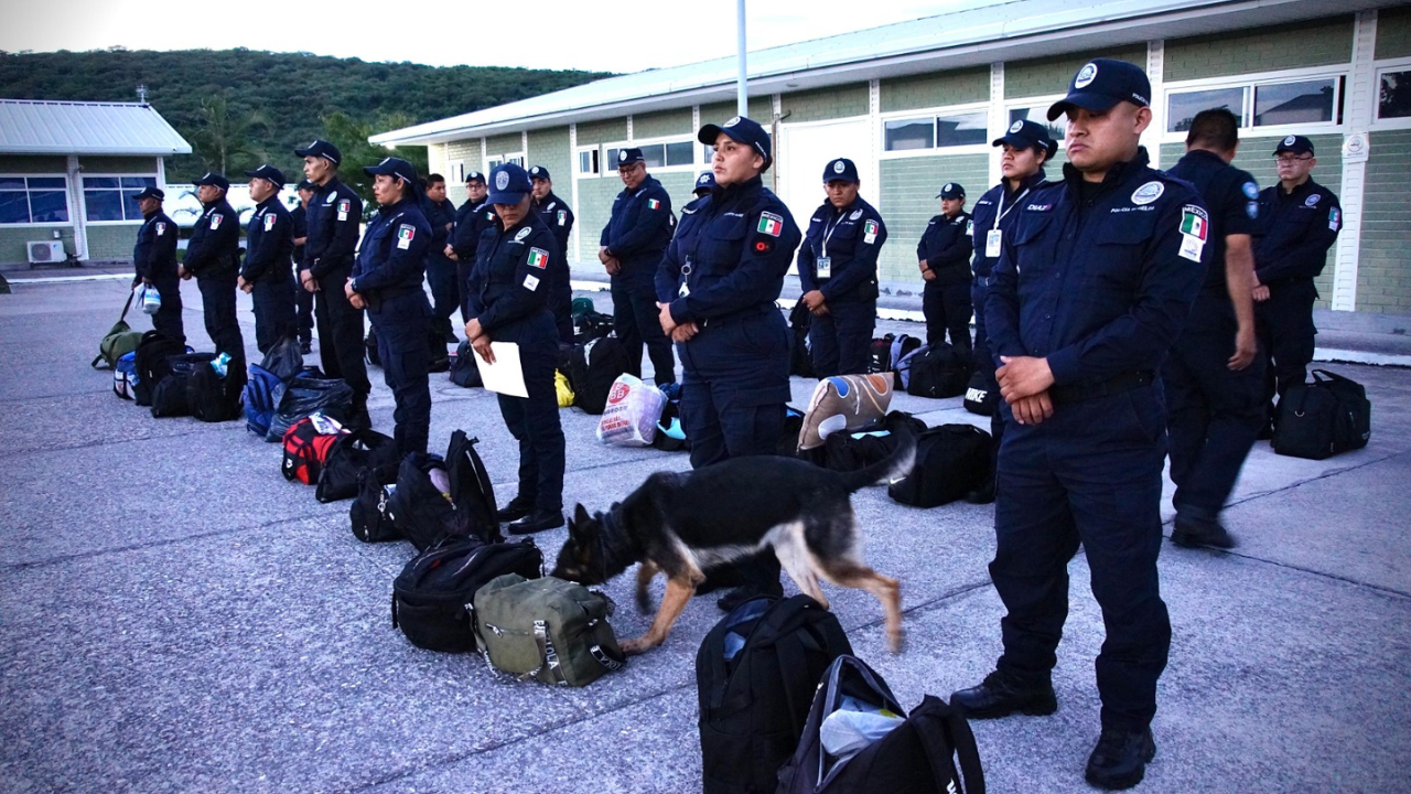 Inicia SSPC Morelos curso básico de formación para elementos de la policía industrial, bancaria y auxiliar