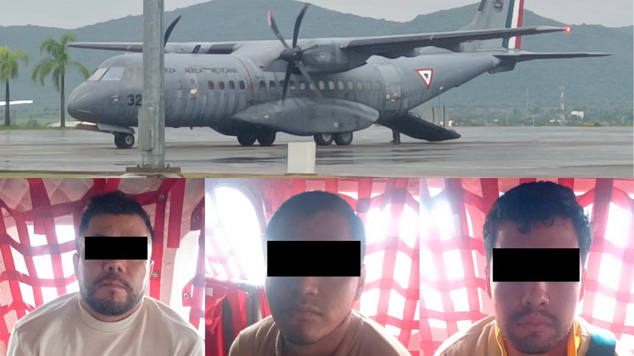 Trasladan a ocho personas relacionadas con el delito de extorsión a un Centro Federal