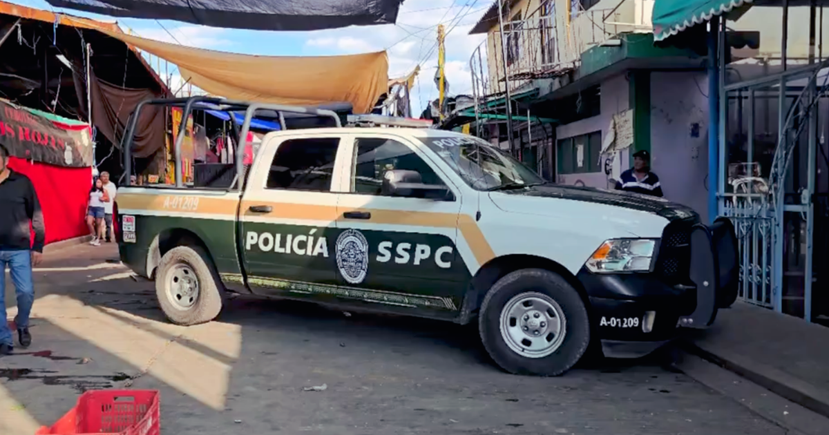 Ataque armado deja dos personas sin vida en Plaza Solidaridad de Cuautla