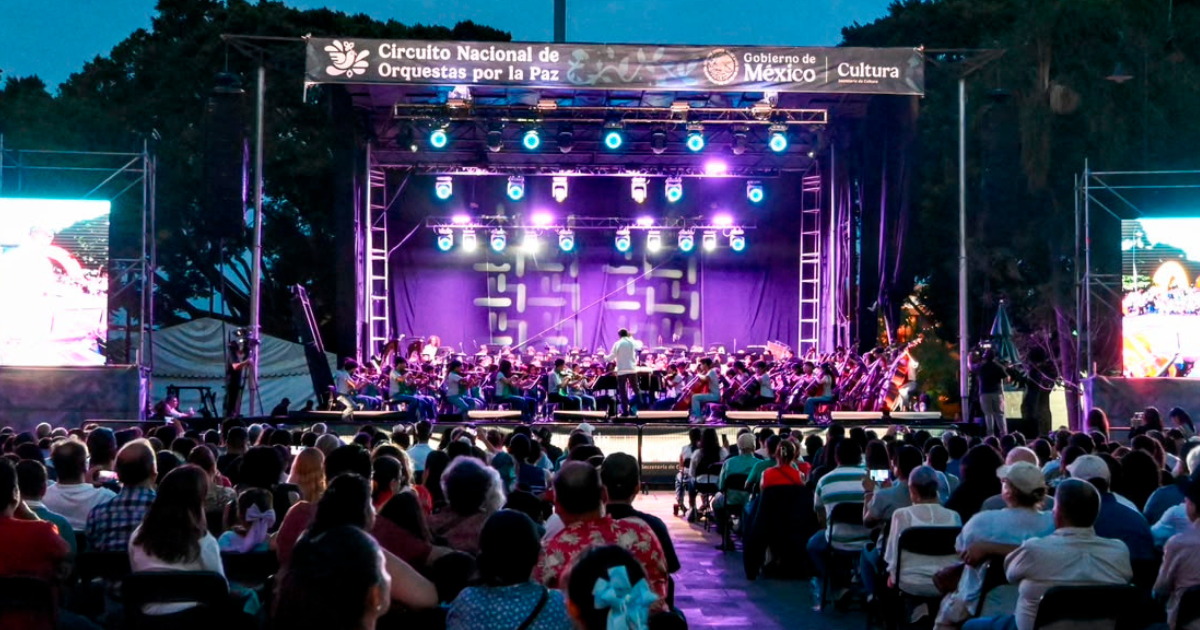 Morelos recibió a la Orquesta Sinfónica Infantil de México