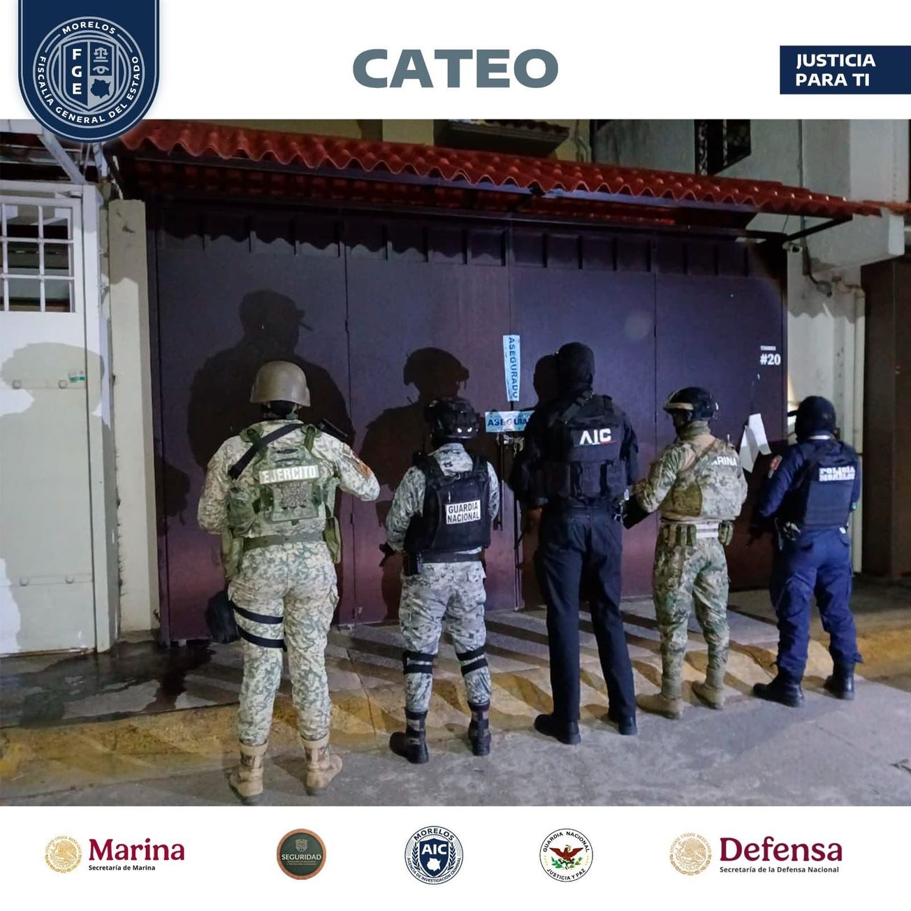 AIC catea inmueble en la colonia Benito Juárez