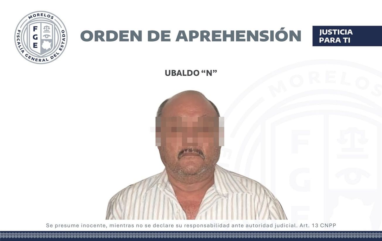 Fiscalía Regional Sur Poniente detiene a Ubaldo "N" por hechos registrados en 2007