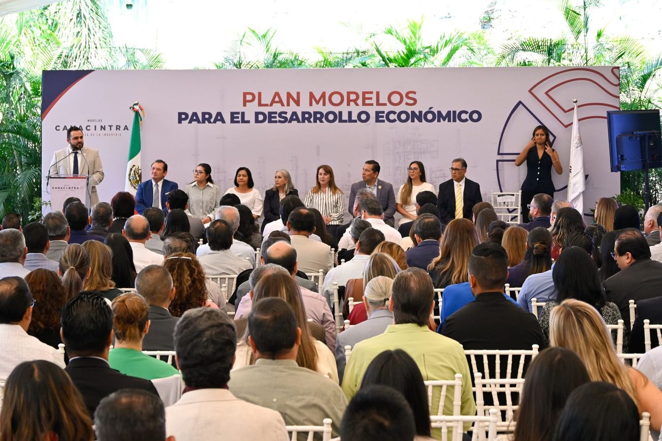 Gobierno de Morelos y Canacintra presentan plan para impulsar inversiones y empleo en el estado