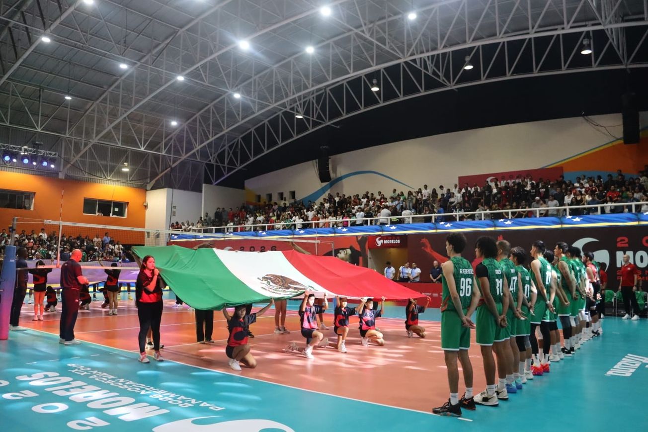 Arranca en Cuernavaca la Copa Panamericana de Voleibol
