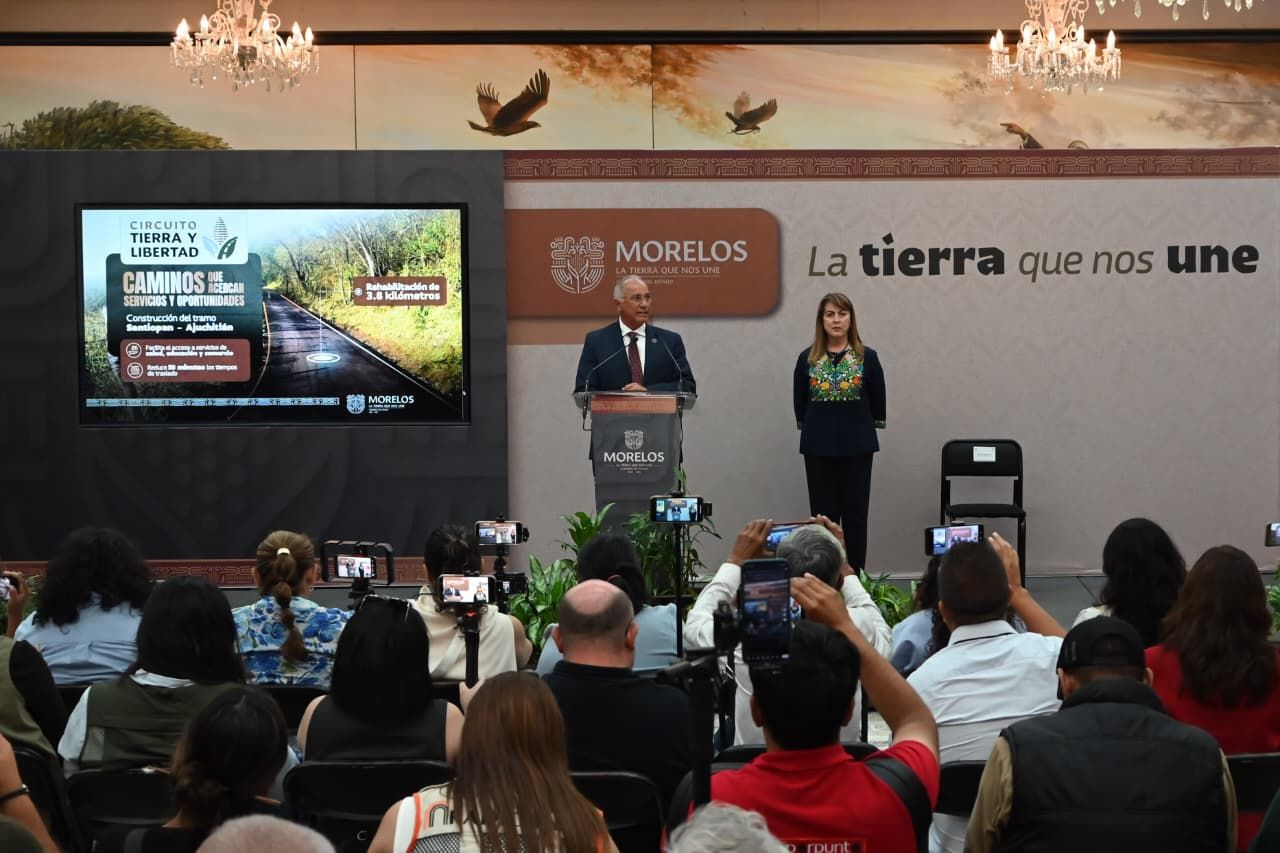 Gobierno de Morelos hace justicia social con transformación de la red carretera