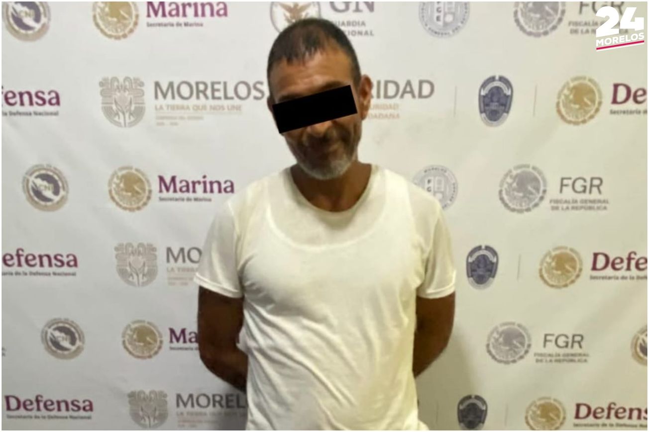 Detienen a hombre por su presunta responsabilidad en delitos contra la salud