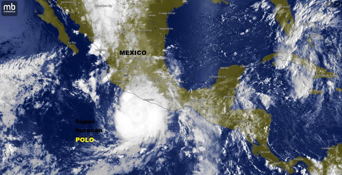Polo baja a categoría 4, pero mantiene peligro frente a México
