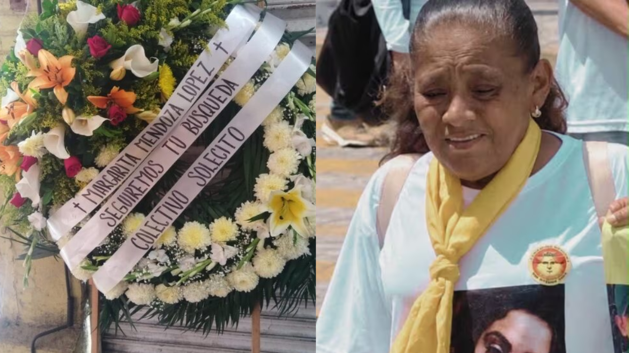 Fallece la madre buscadora Margarita Mendoza sin conocer el paradero de su hija