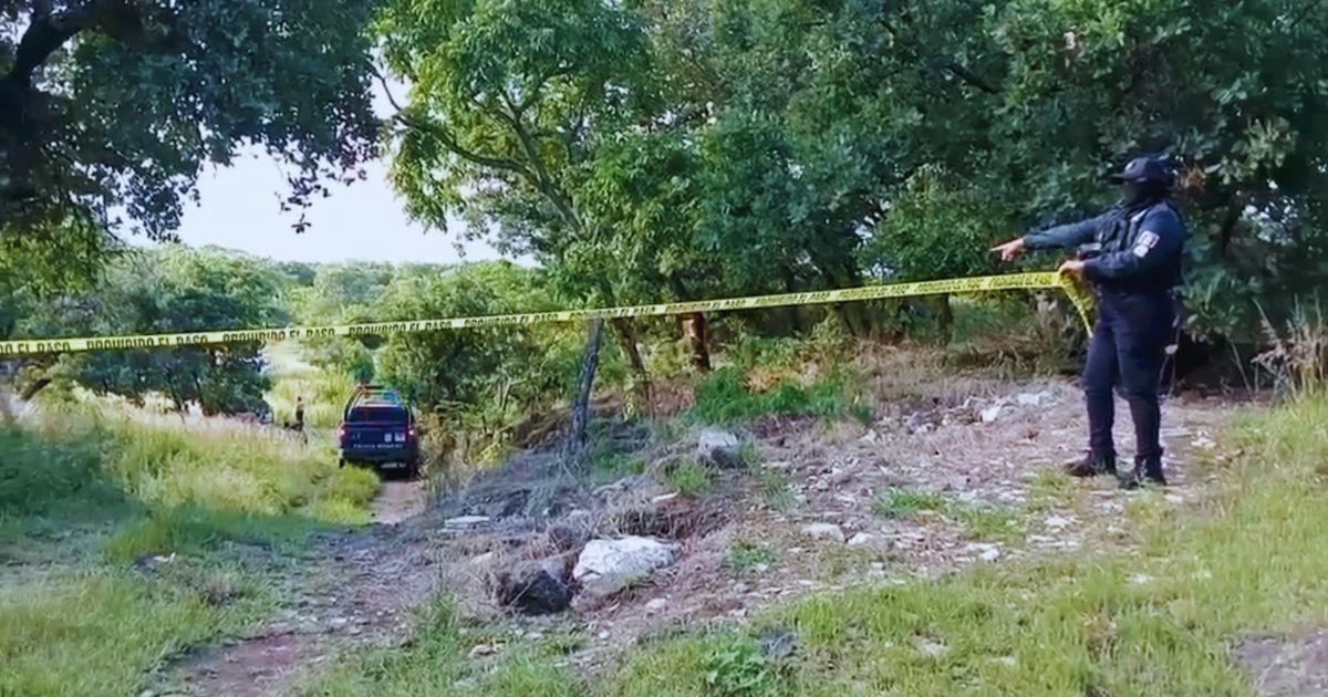 Localizan restos humanos calcinados en paraje de Tepoztlán