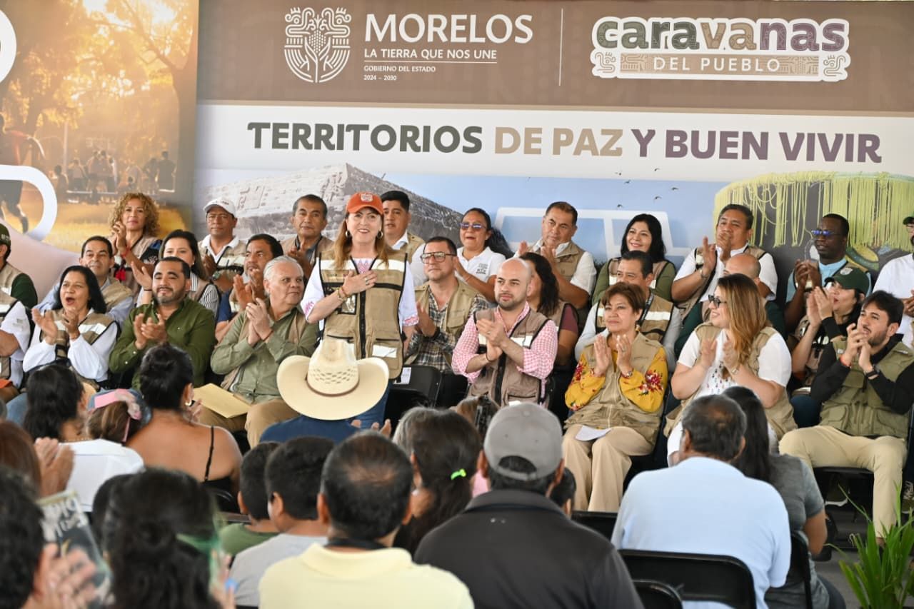 Caravanas del Pueblo llegan a Zacatepec con servicios y trámites gratuitos
