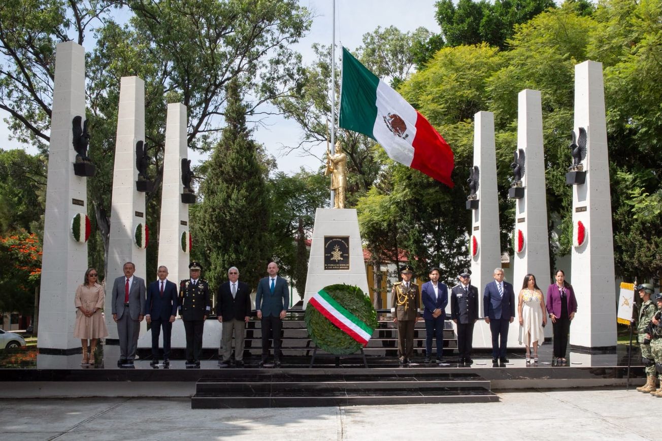 Gobierno de Morelos conmemora a los Niños Héroes y llama a fortalecer la unidad