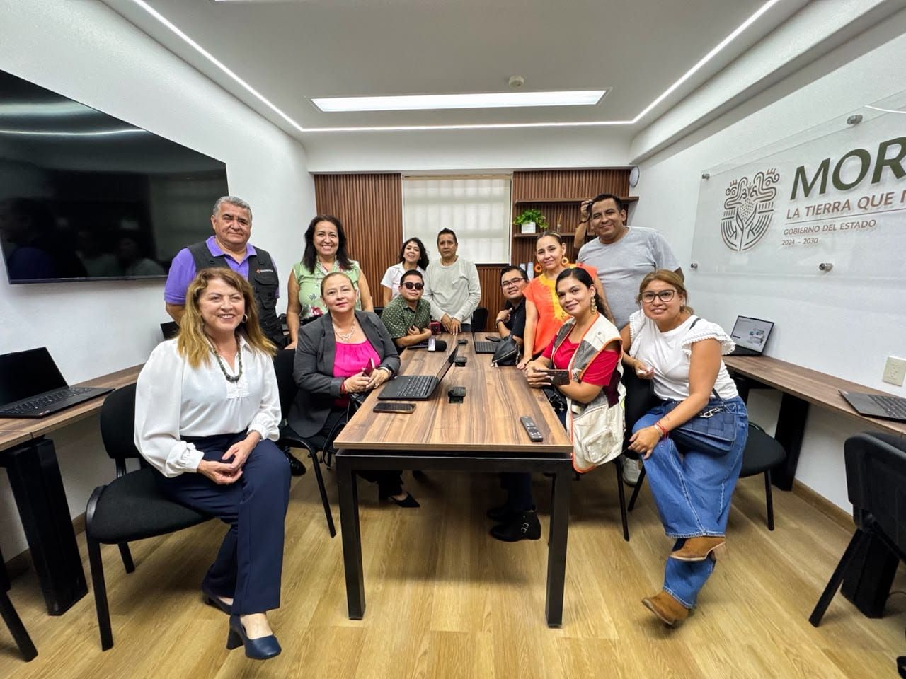 Inauguran nueva sala de prensa en Palacio de Gobierno de Morelos