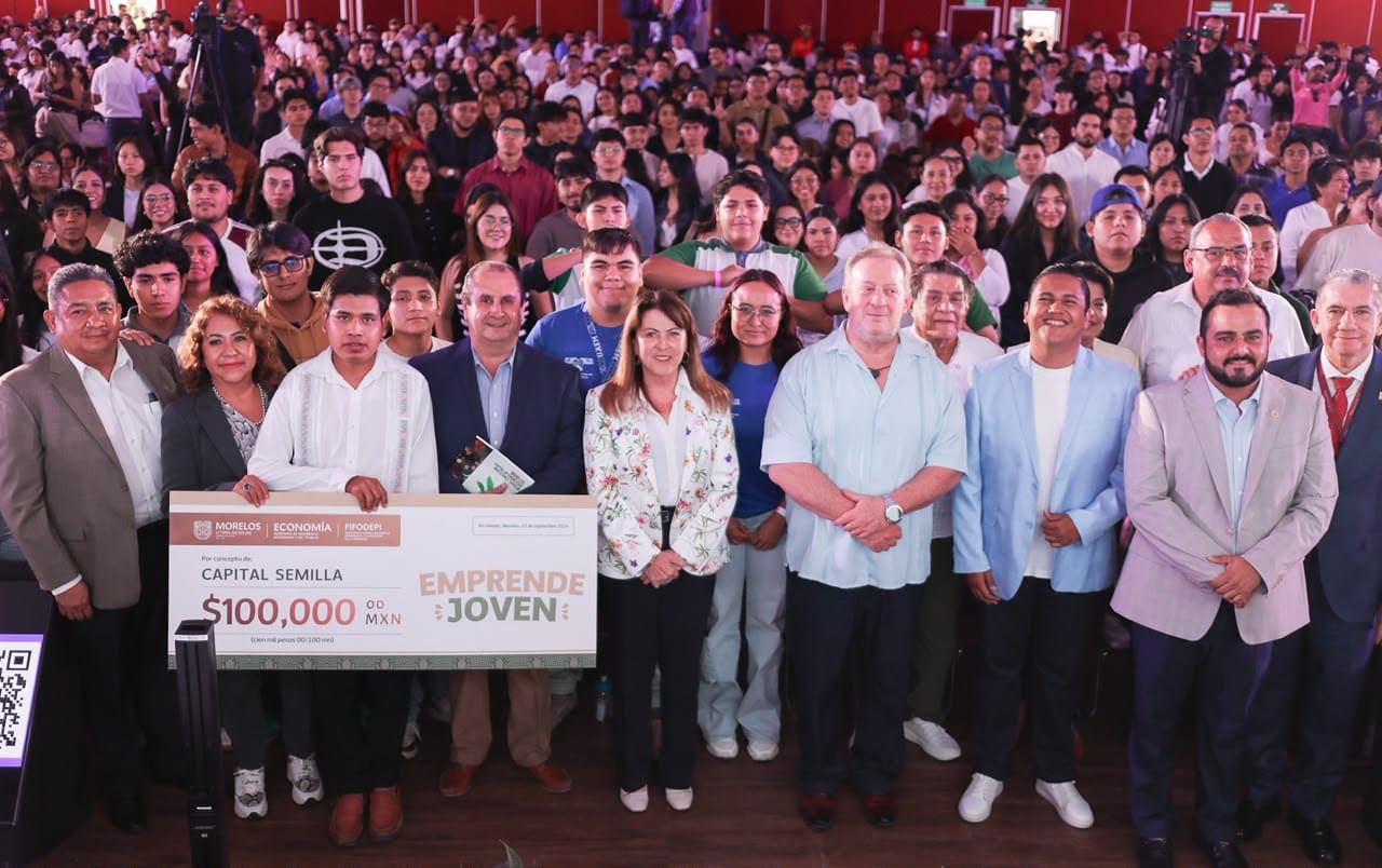 Gobierno de Morelos destina 30 MDP para fortalecer proyectos productivos de jóvenes emprendedores
