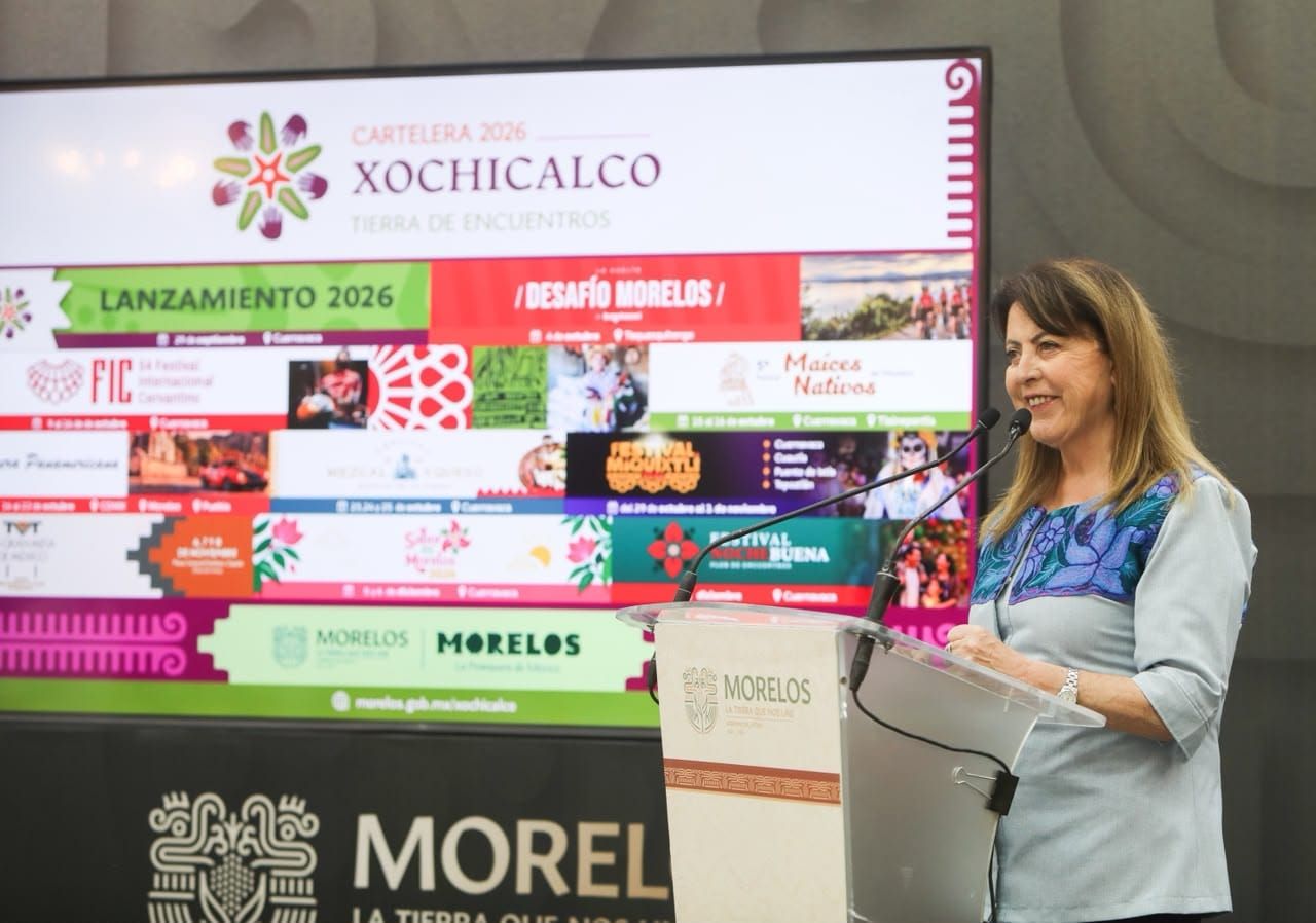 Presentan la cartelera 2026 de “Xochicalco, Tierra de Encuentros”