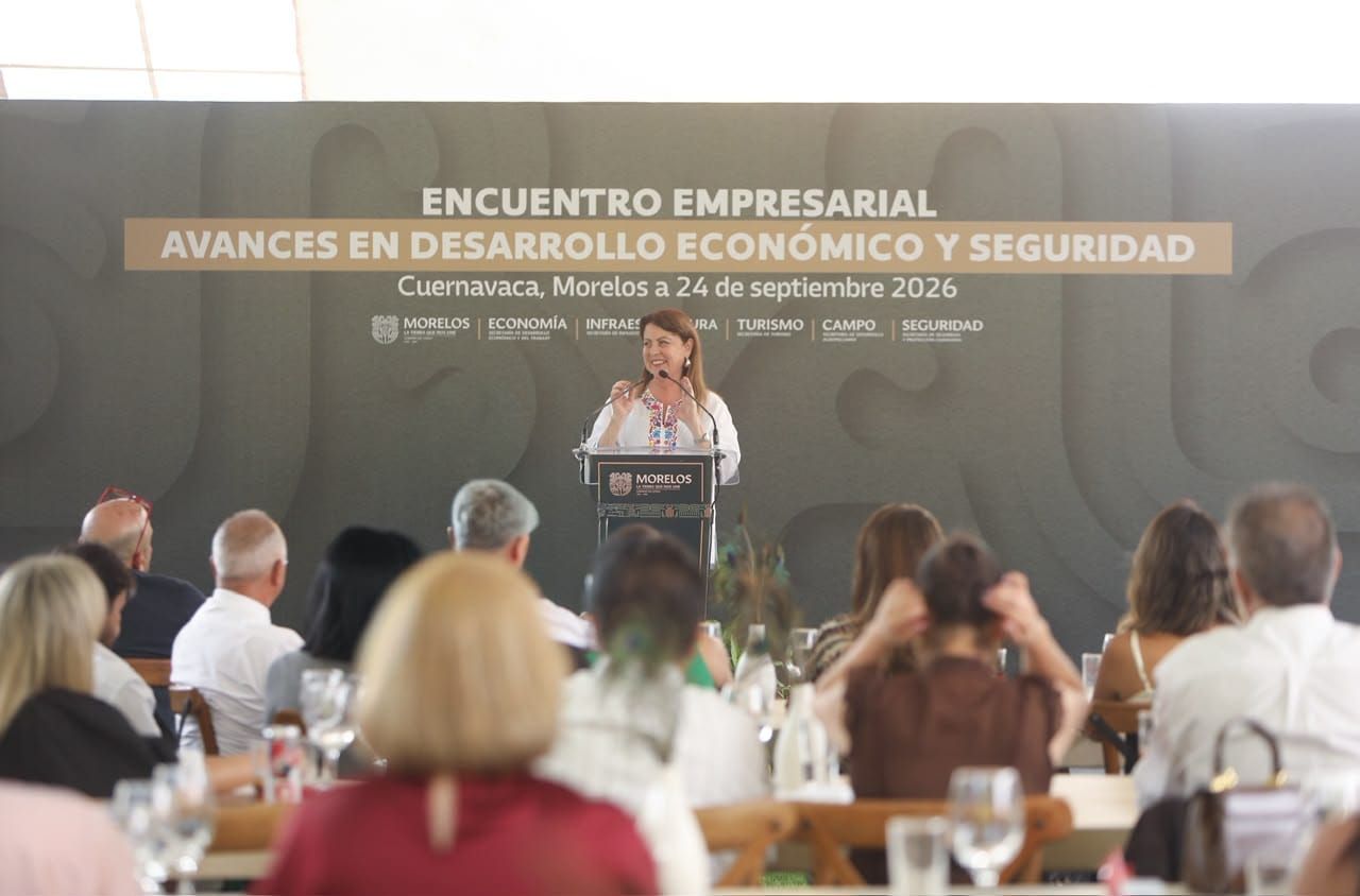 Morelos presenta proyectos de inversión y desarrollo ante empresarios