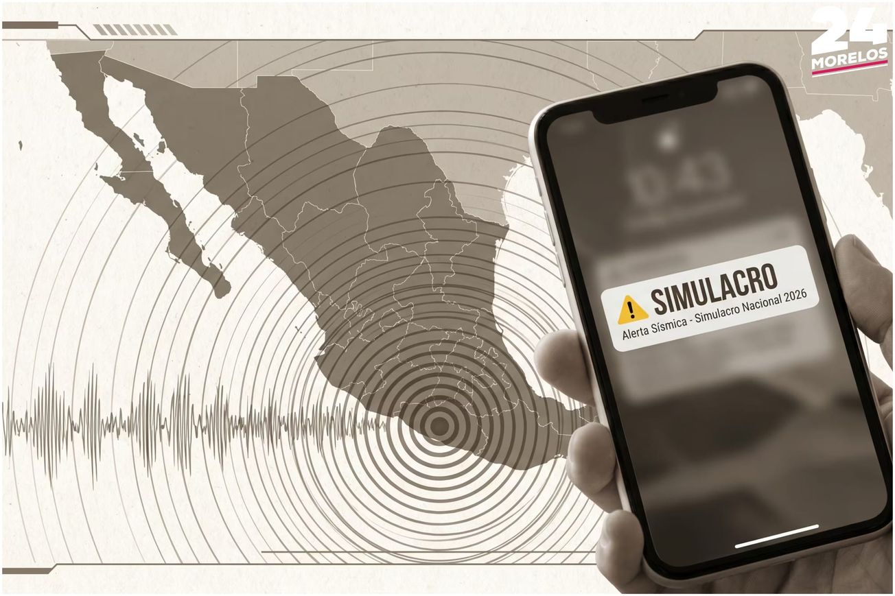Segundo Simulacro Nacional 2026: ¿a qué hora sonará la alerta en Morelos y qué debes hacer?