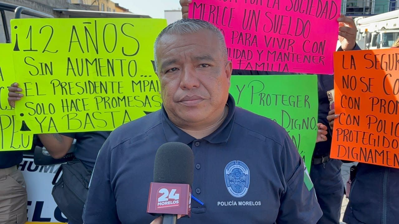 Más de 80 policías de Xochitepec paran labores
