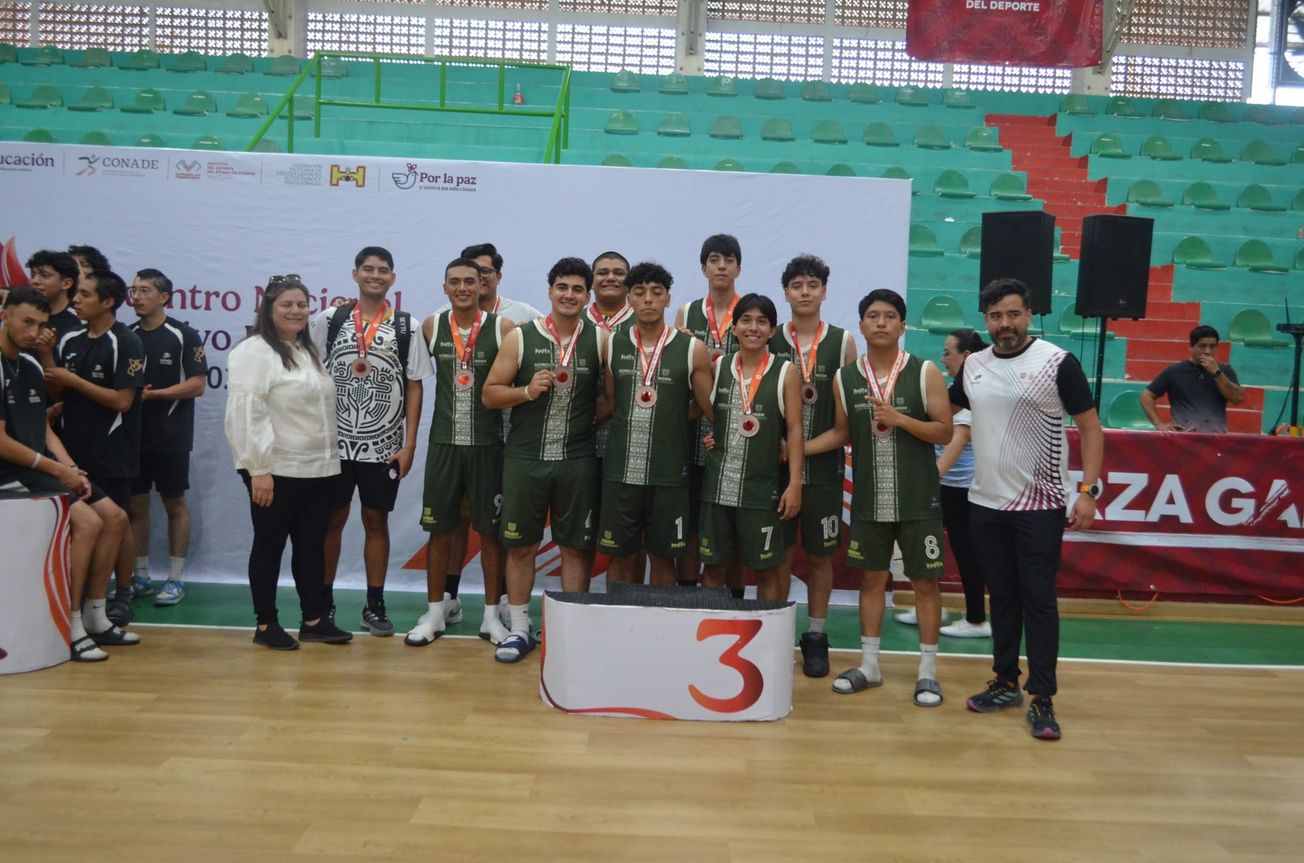 Morelos conquista doble bronce en básquetbol del Encuentro Nacional Indígena