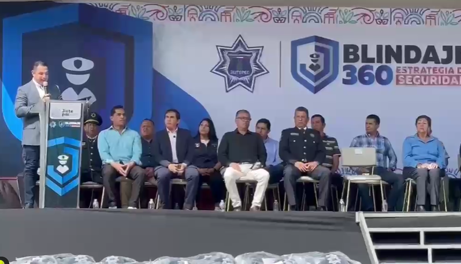 Jiutepec presenta estrategia Blindaje 360 con más de 400 cámaras