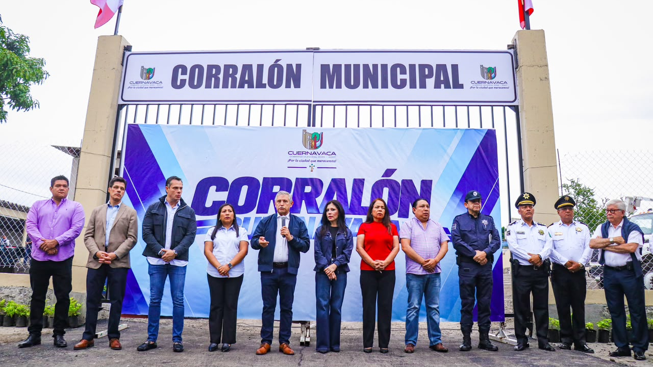 Cuernavaca inaugura corralón municipal y brinda mayor certeza en el resguardo de vehículos
