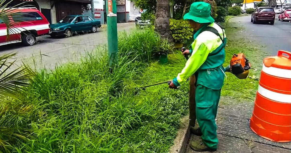 Cuernavaca refuerza limpieza y prevención ante las lluvias