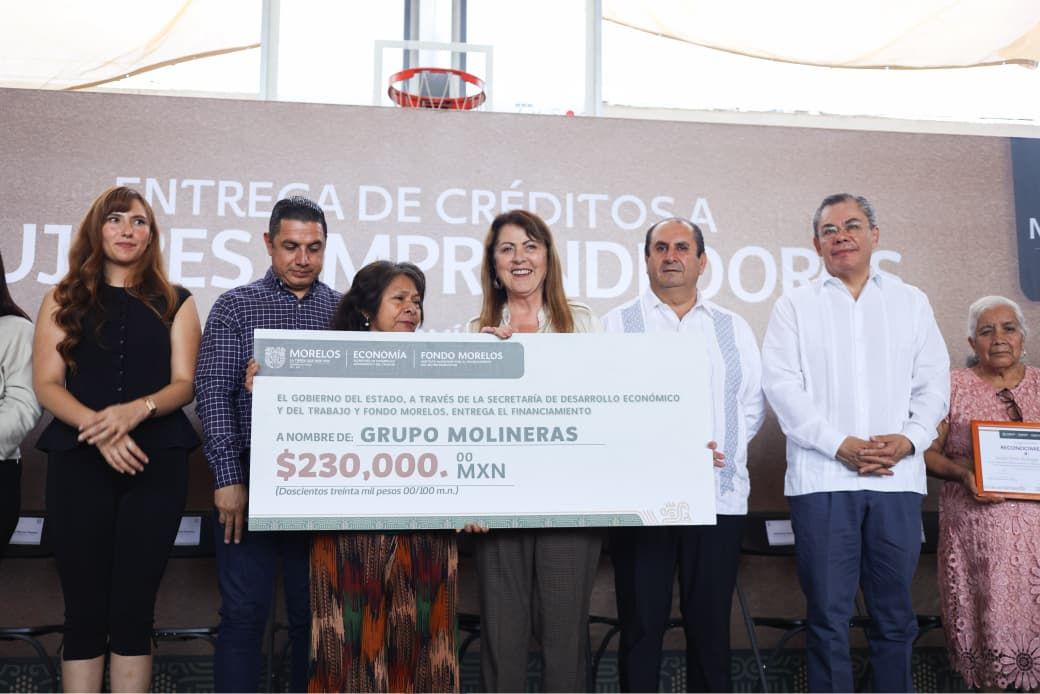 Margarita González Saravia respalda talento emprendedor con créditos para su independencia económica