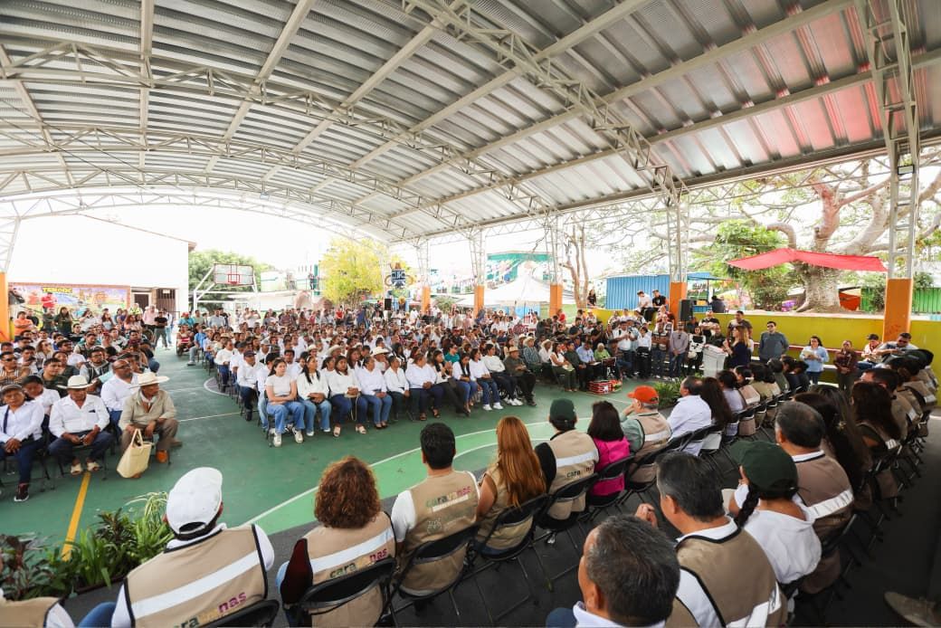 Caravanas del Pueblo acercan servicios gratuitos a familias de Temoac