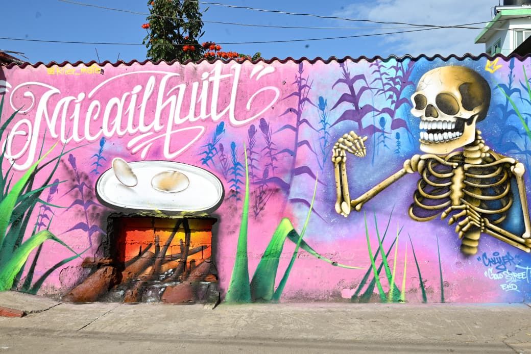 Gobierno de Morelos recupera espacios para la comunidad con 15 murales en Santa Catarina