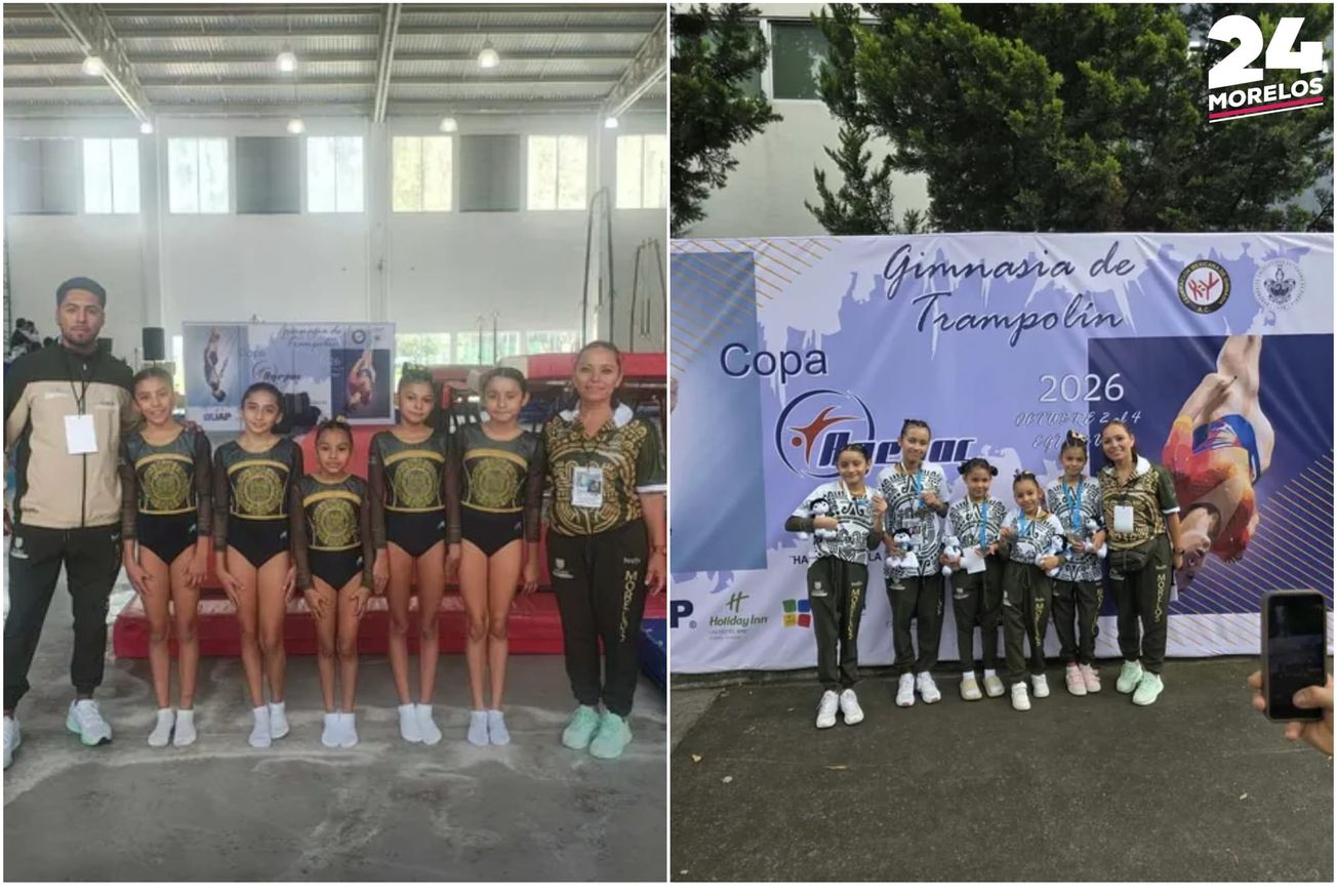 Gimnastas morelenses suben al podio en la Copa AGEPAC de Puebla