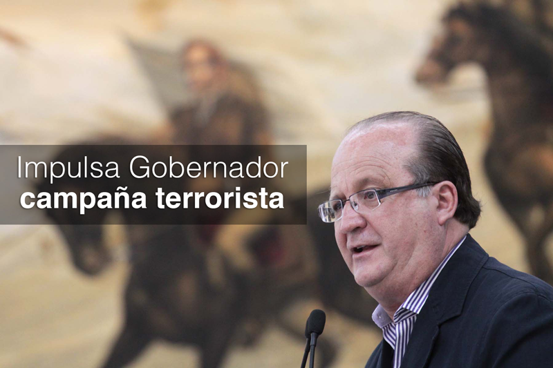 PRI: impulsa Graco campaña terrorista