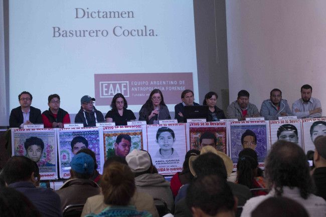 “No los incineraron en Cocula”