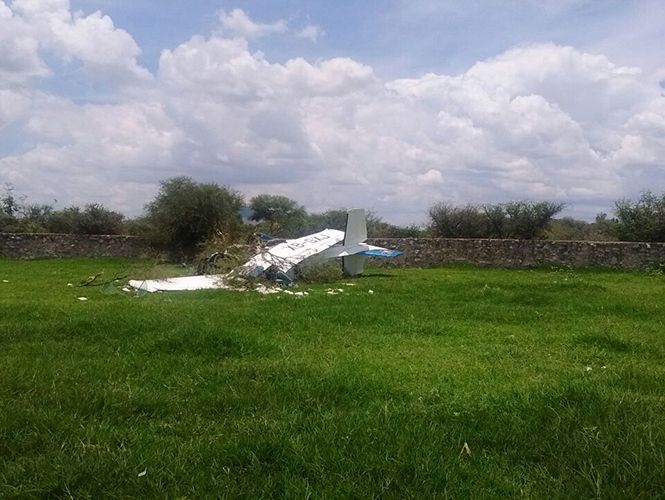 Se cae avioneta en Jalisco