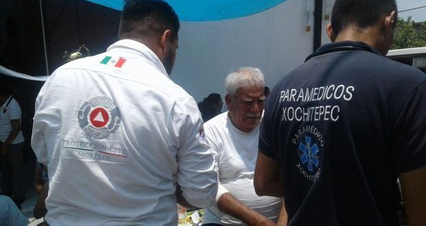 Explosión de cohetes en Xochitepec