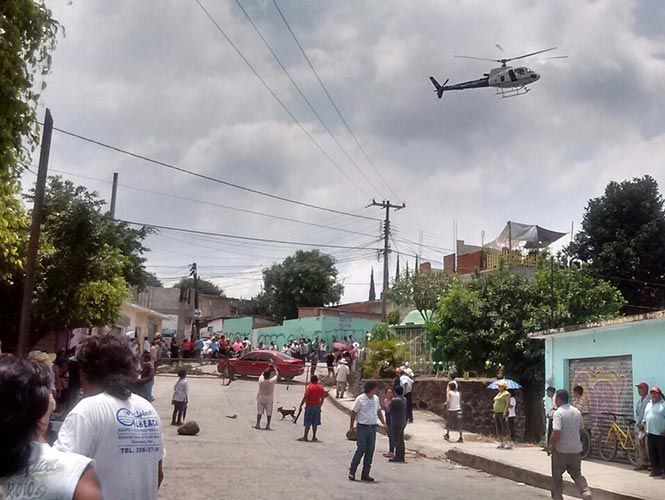 14 lesionados resultaron en el enfrentamiento en Apatlaco