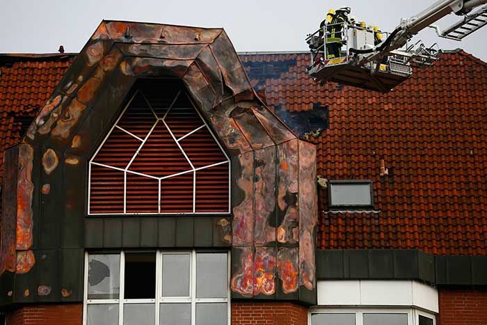 Se incendia hospital en Alemania